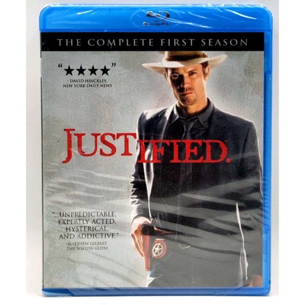 Justified: The Complete First Season Blu-ray (2011) FACTORY SEALED NEW